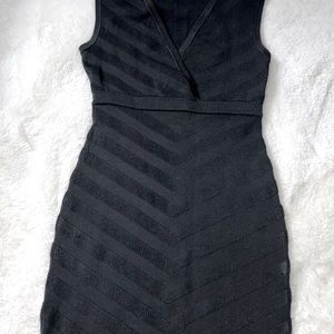 Medium Black Body Con Going Out Dress